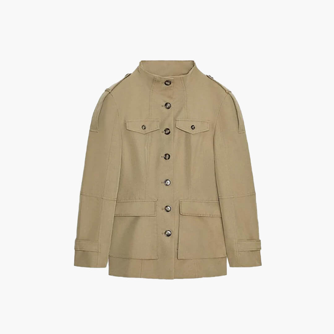 Melina Slim Fit Trench Coat