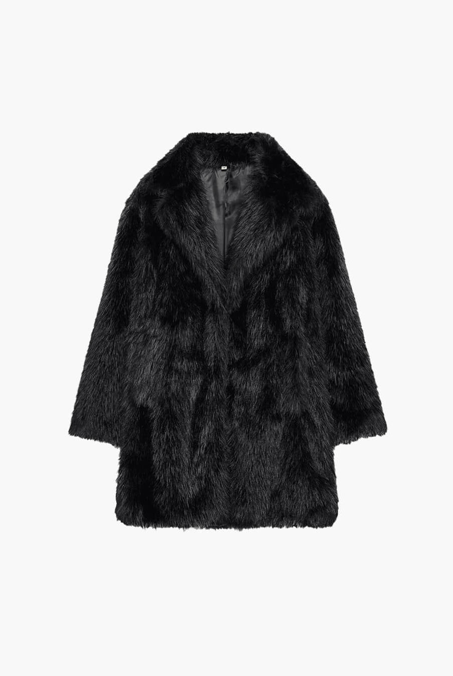 ZEYA - Agnes Mid Length faux fur Coat