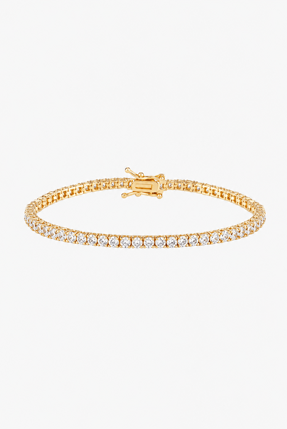ZEYA - Alba Zirconia Bezel Tennis Bracelet