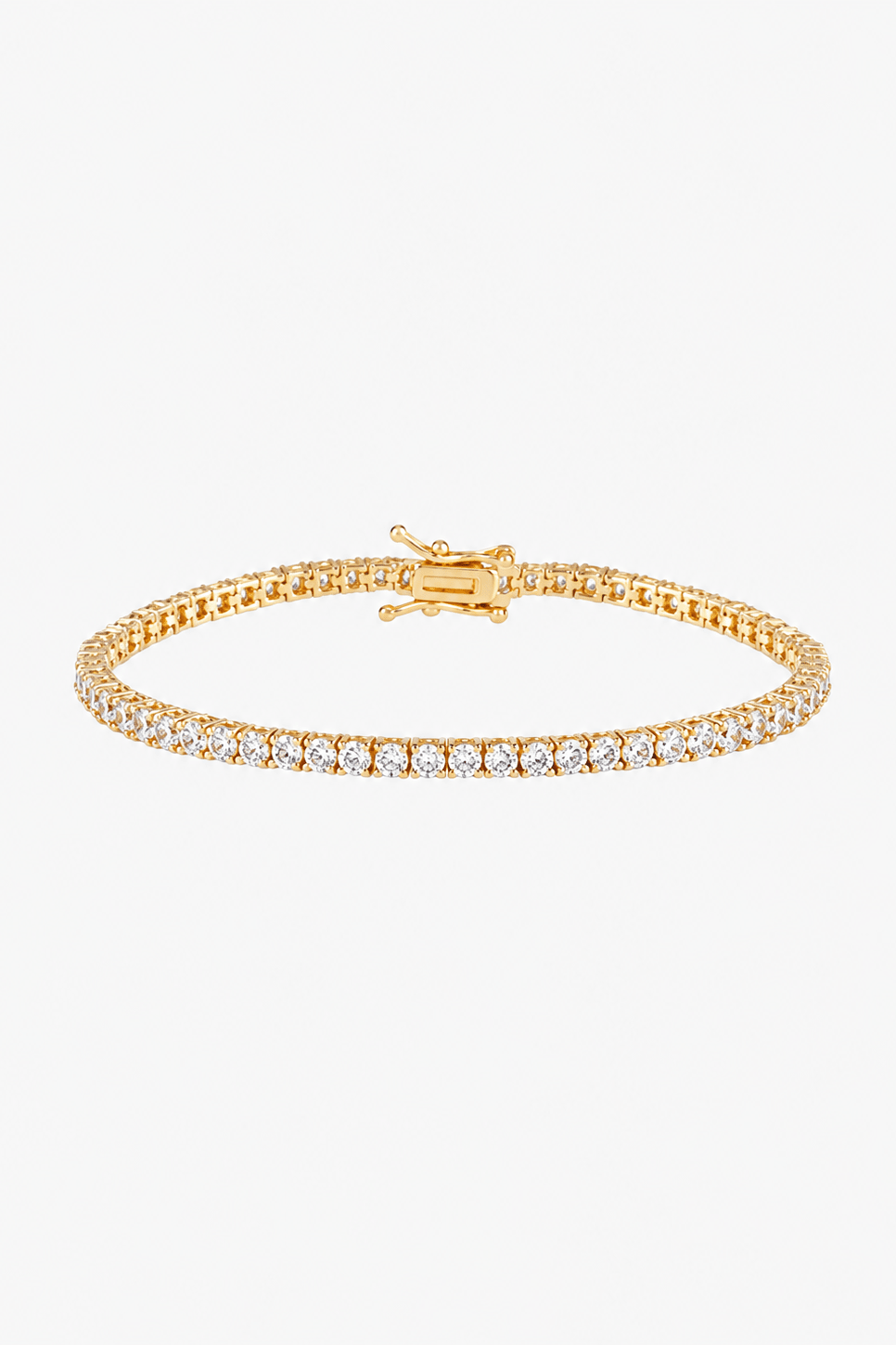 ZEYA - Alba Zirconia Bezel Tennis Bracelet