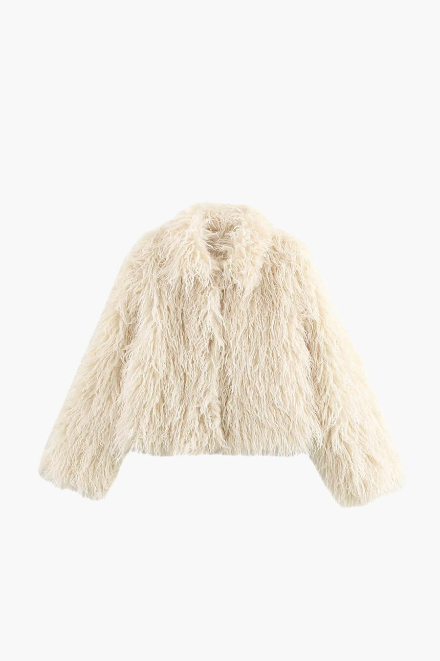 ZEYA - Almira Fuzzy Faux Fur Coat