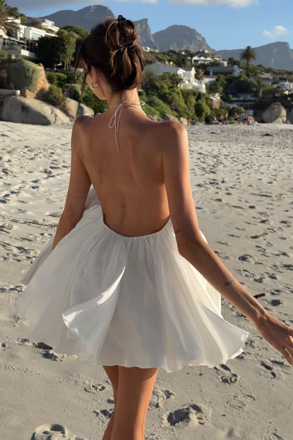 ZEYA - Alyson Halter Backless Beach Dress
