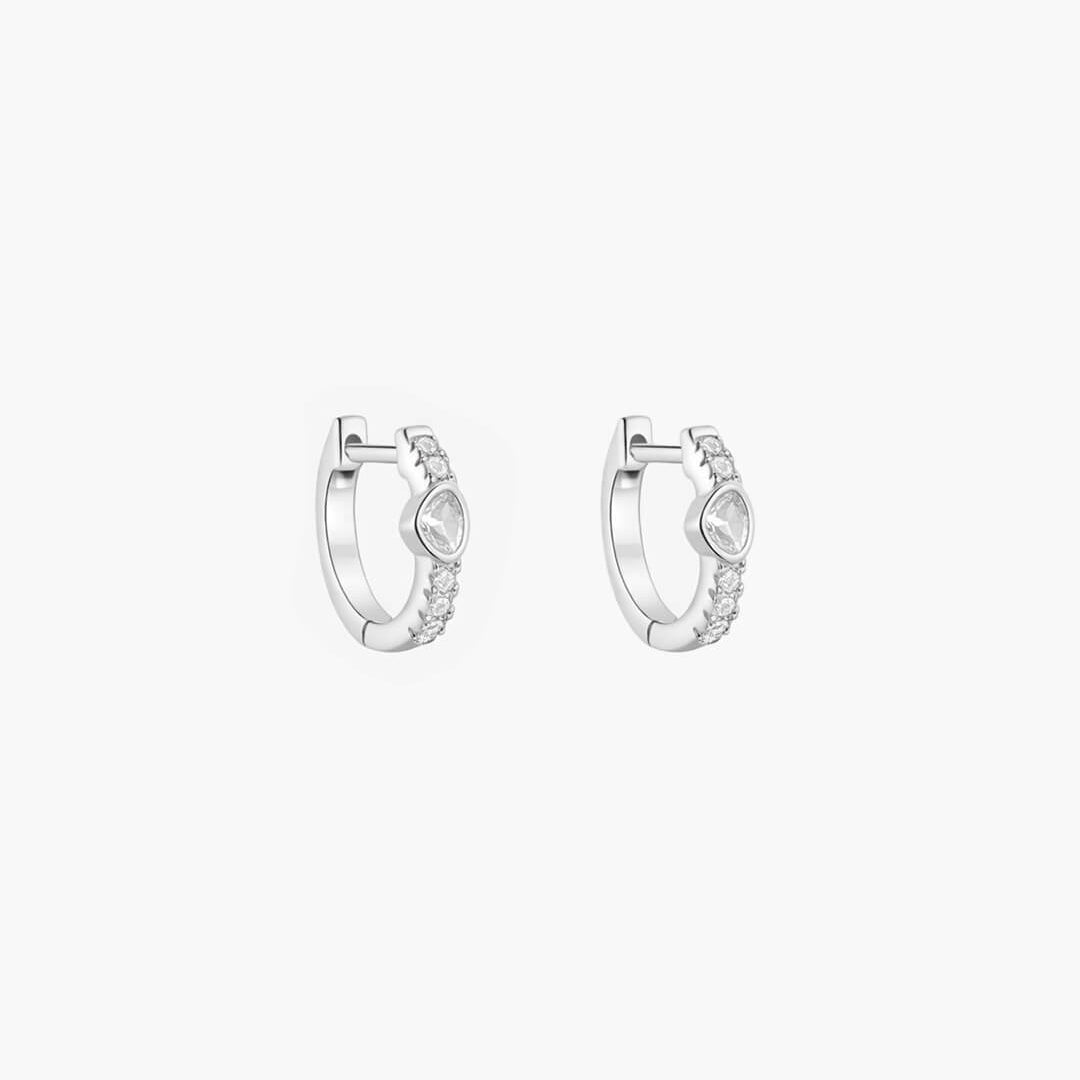 ZEYA - Amber Hoop Earrings