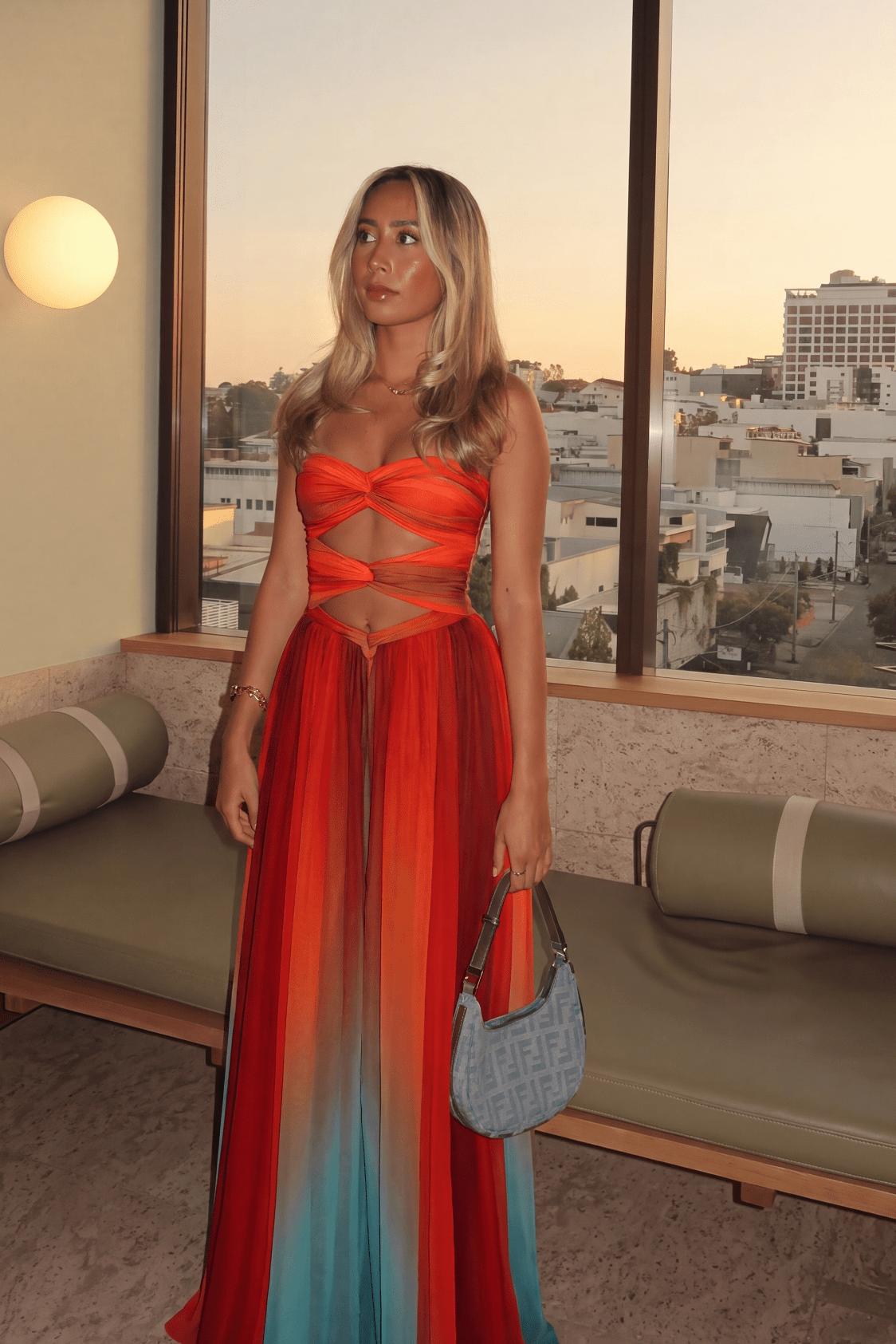 ZEYA - Amelie Knot Maxi Dress