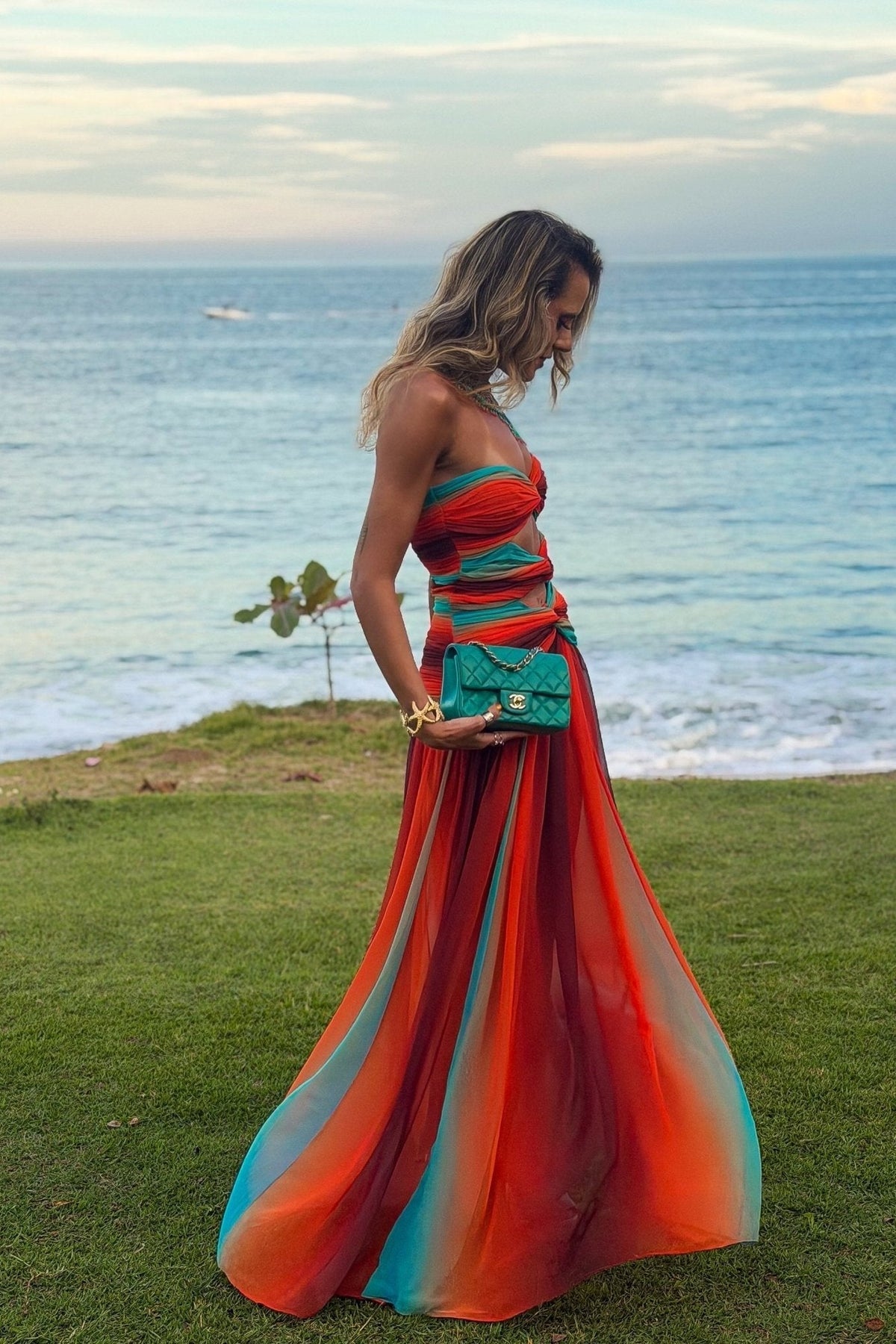 ZEYA - Amelie Knot Maxi Dress