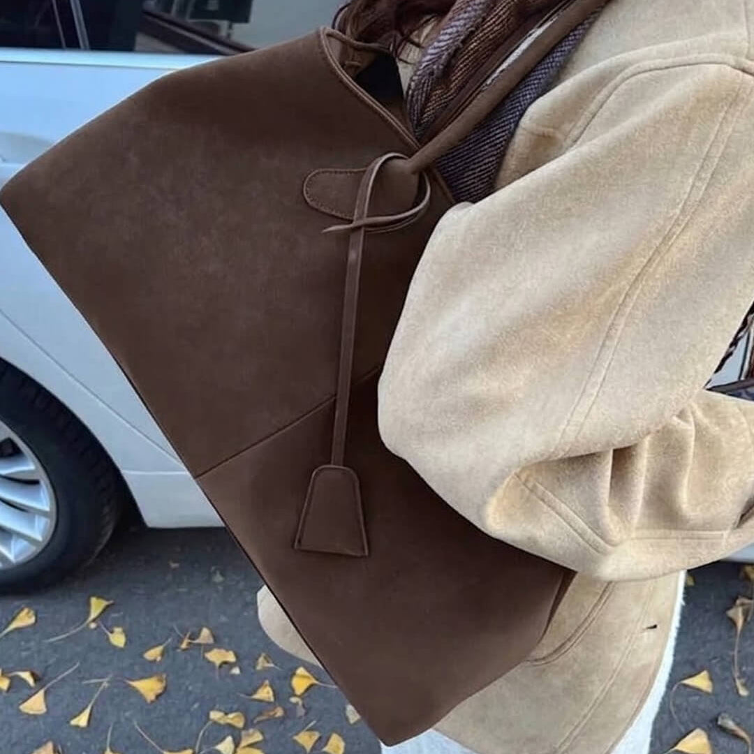 ZEYA - Amira Suede Handbag