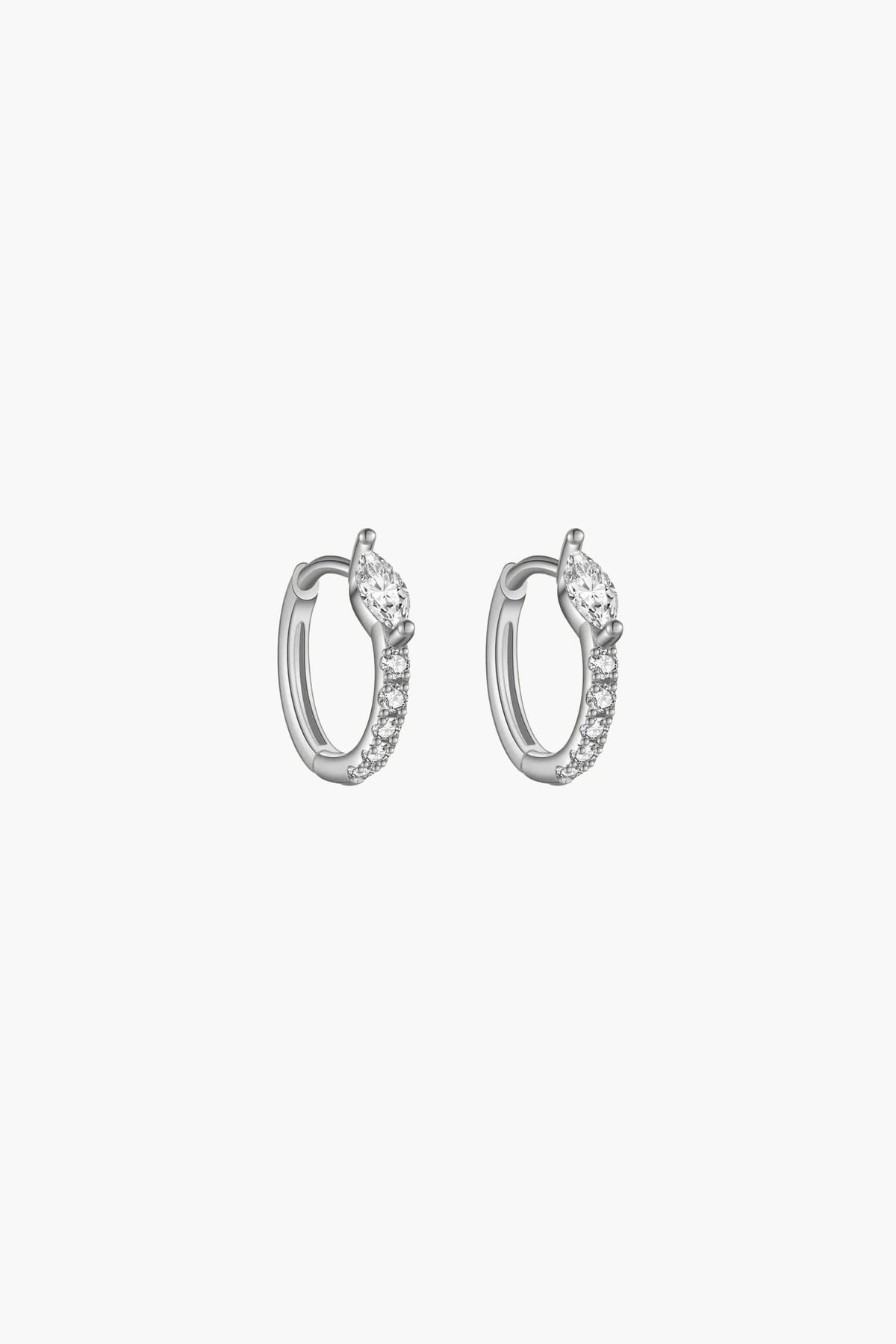 ZEYA - Aubrey Hoop Huggie Earrings