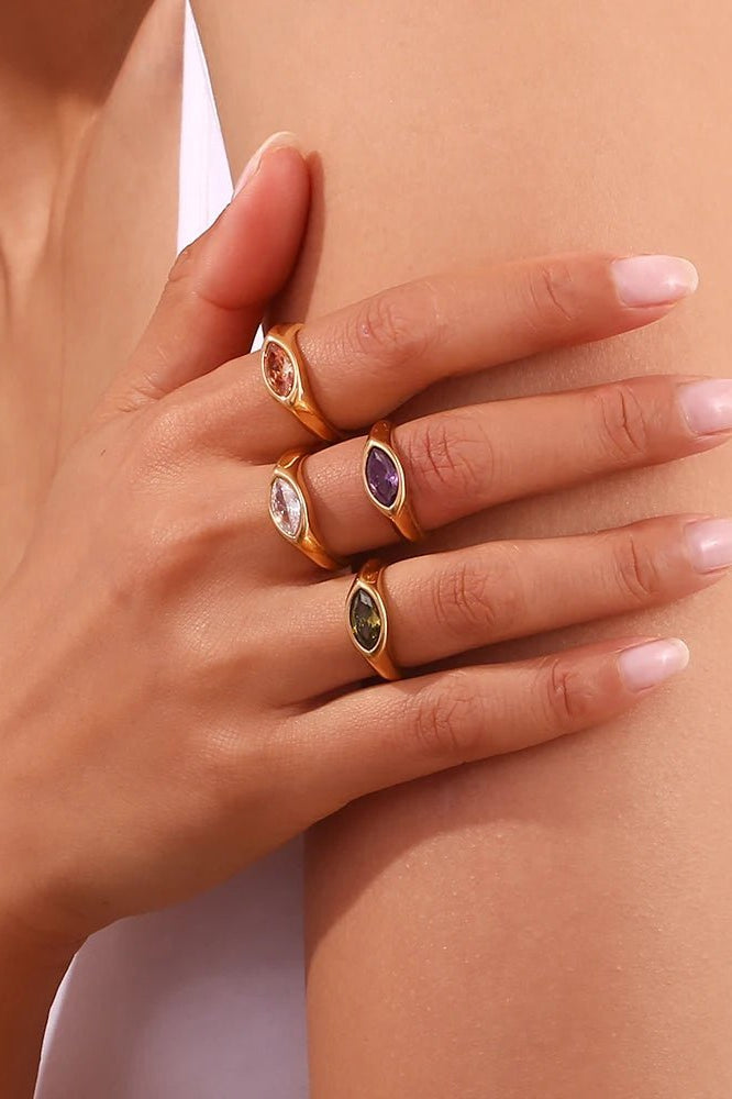 ZEYA - Aurora Zircon Ring