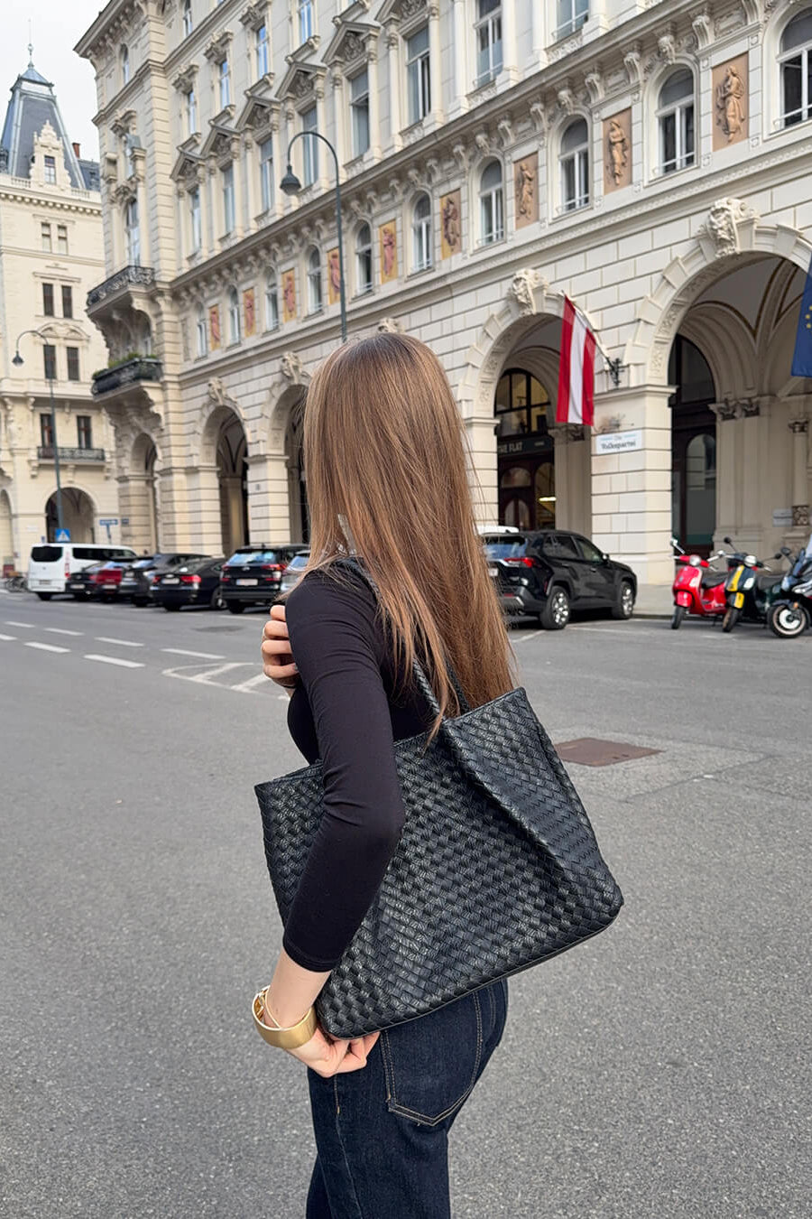ZEYA - Ava Woven Bag XL