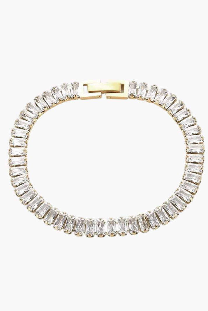 ZEYA - Baguette Tennis Bracelet