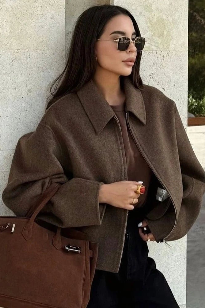 ZEYA - Bailey Brown Vintage Jacket