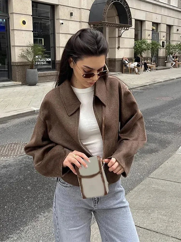 ZEYA - Bailey Brown Vintage Jacket