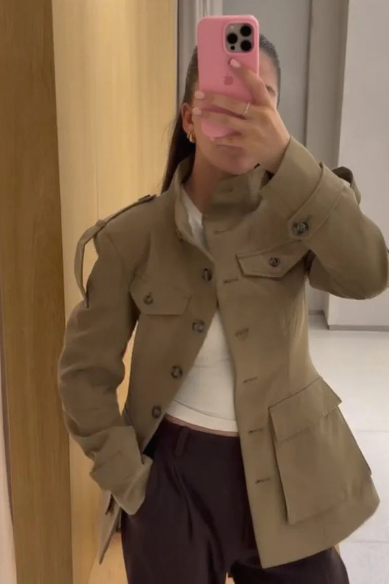 ZEYA - Belinda Slim Fit Trench Coat