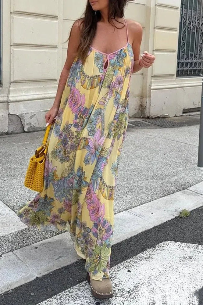 ZEYA - Betty Floral Chiffon Cami Dress