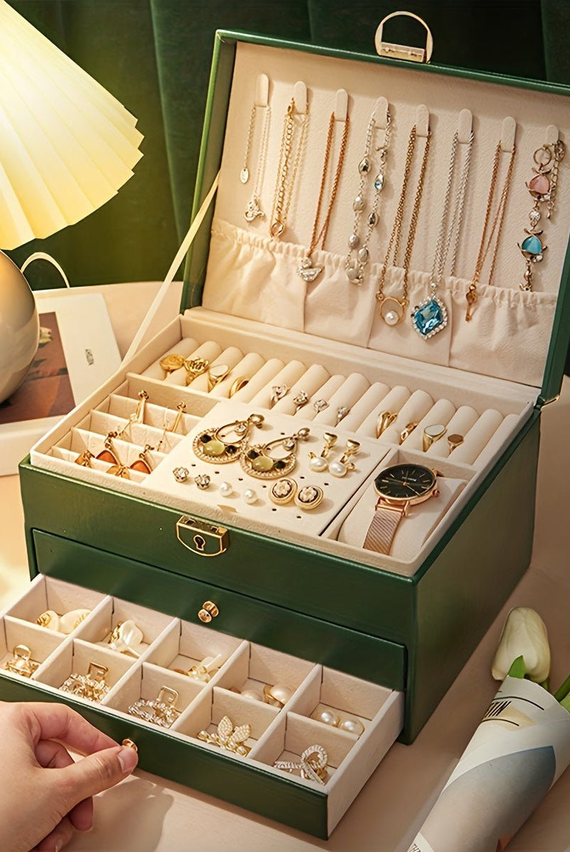 ZEYA - Calista Vegan Leather Jewelry Organizer