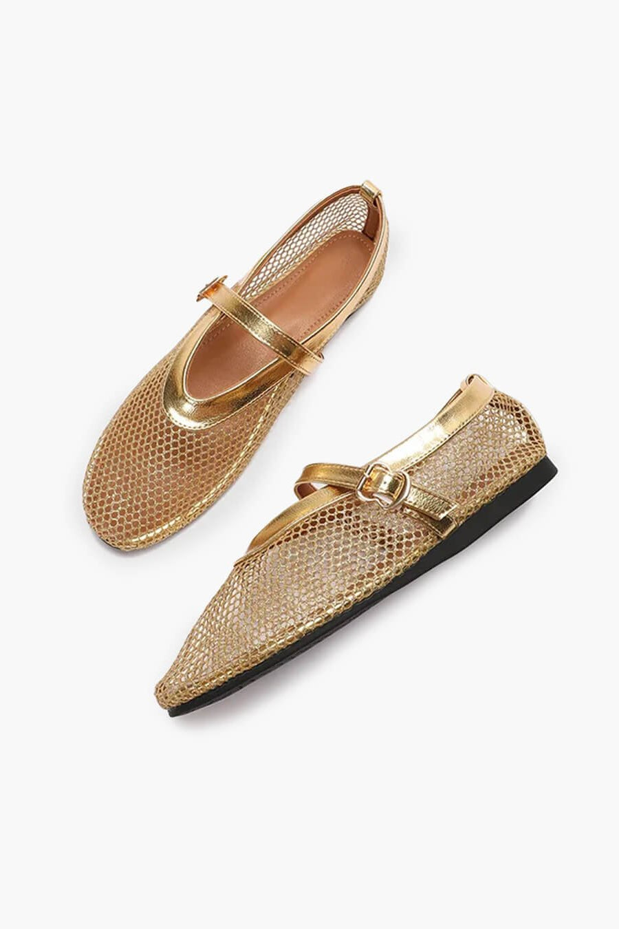 ZEYA - Cassia Mesh Ballet Flats