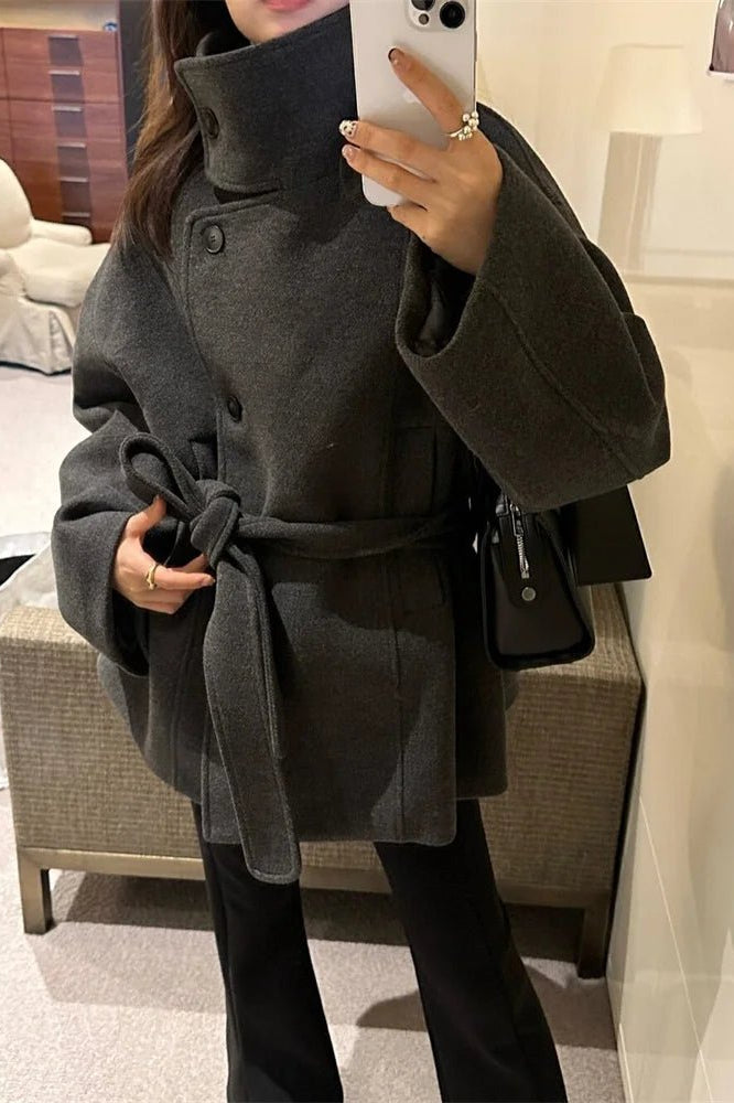 ZEYA - Charlize High Collar Coat