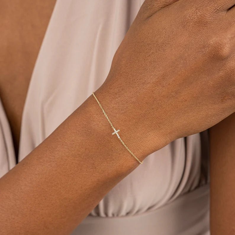 ZEYA - Chloe Cross Bracelet