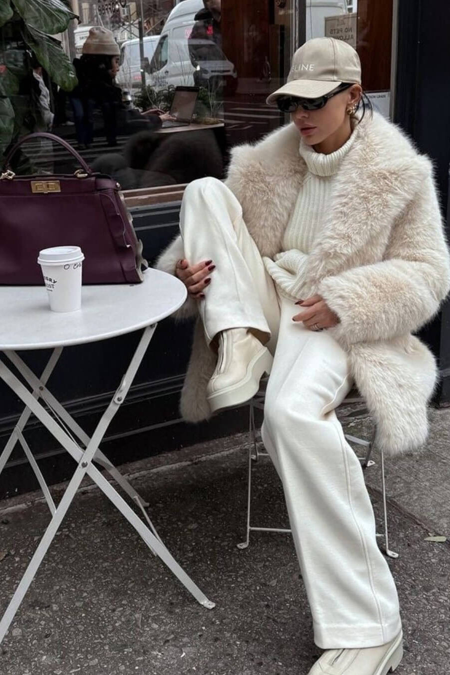 ZEYA - Christine Faux Fur Coat