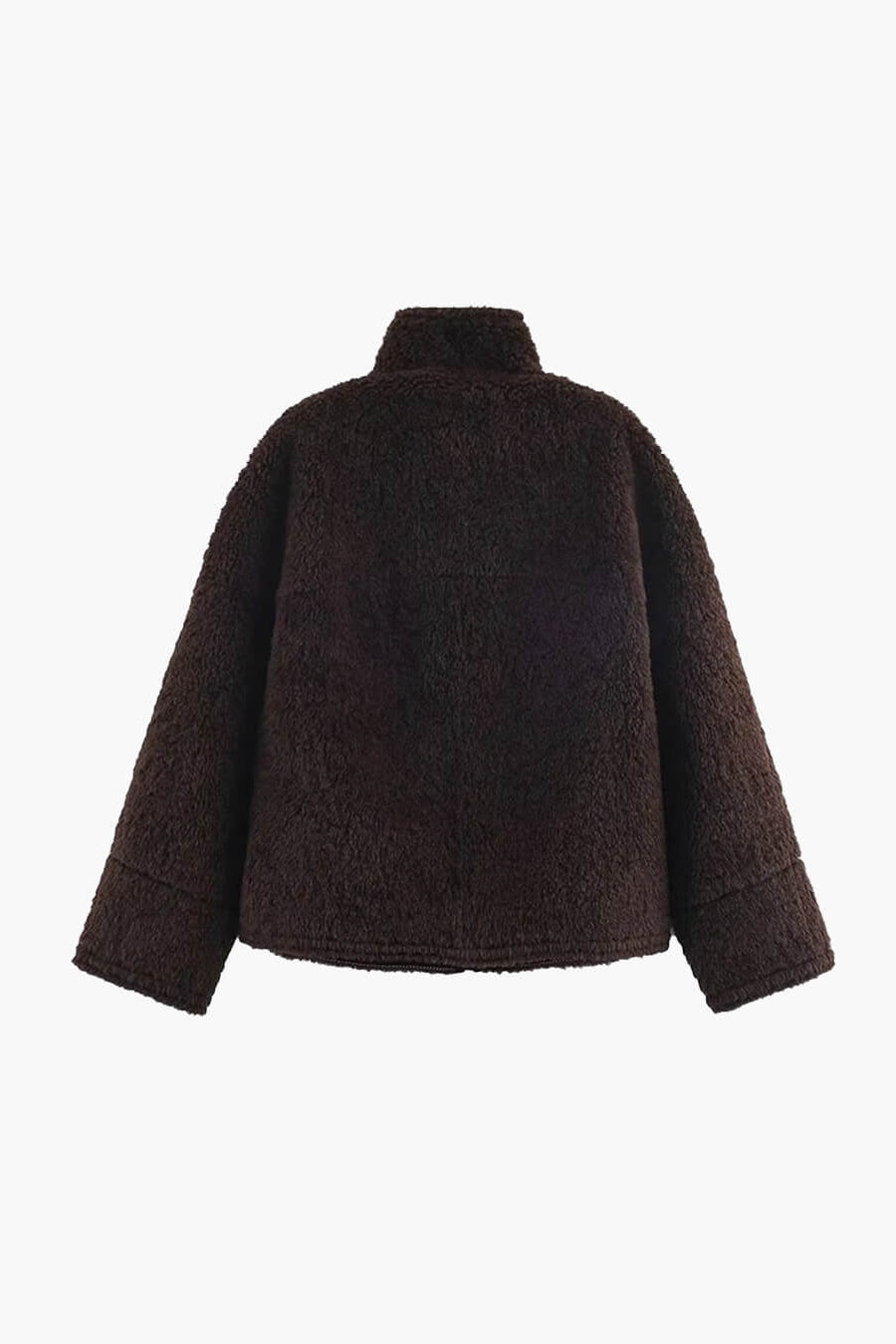 ZEYA - Clara Stand Collar Faux Fur Jacket