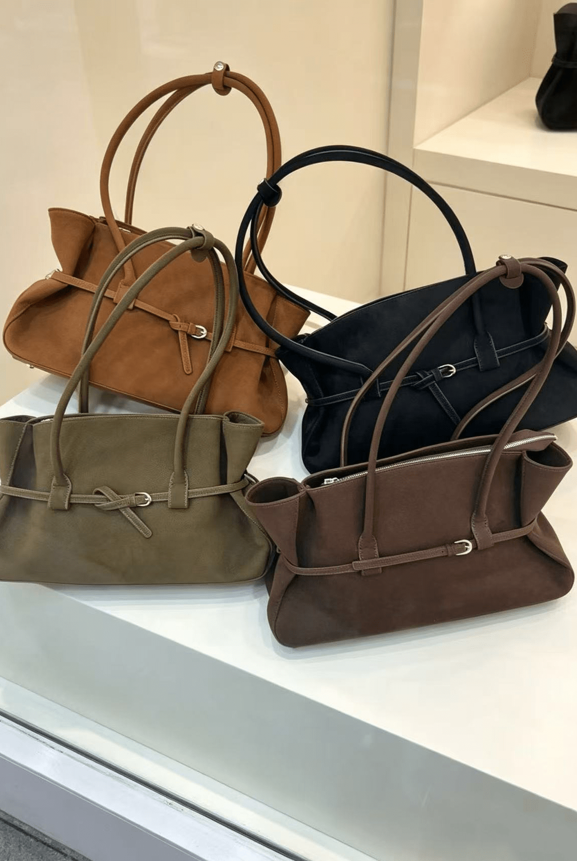 ZEYA - Daniela Belted Tote Bag