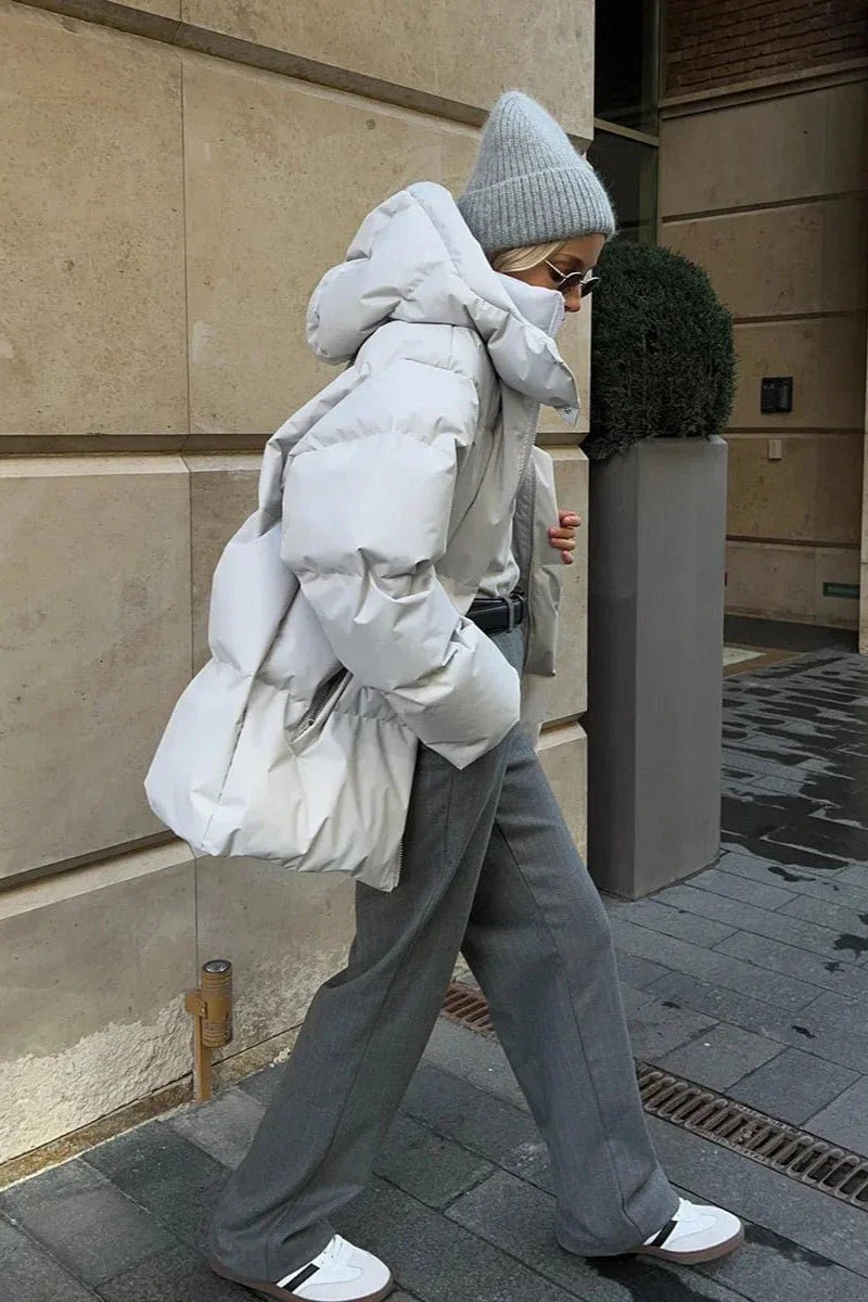 ZEYA - Daniela High Neck Puffer Jacket