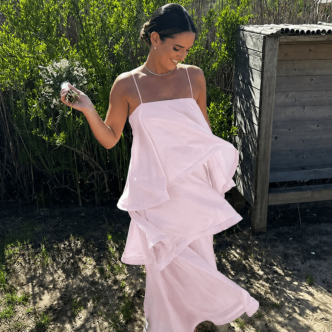 ZEYA - Daria Layered Ruffle Maxi Dress
