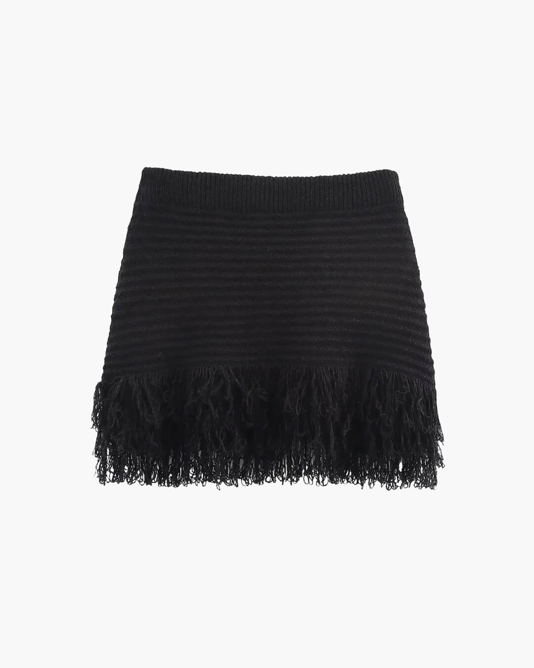 ZEYA - Demetra Knitted Tassel Skirt Set