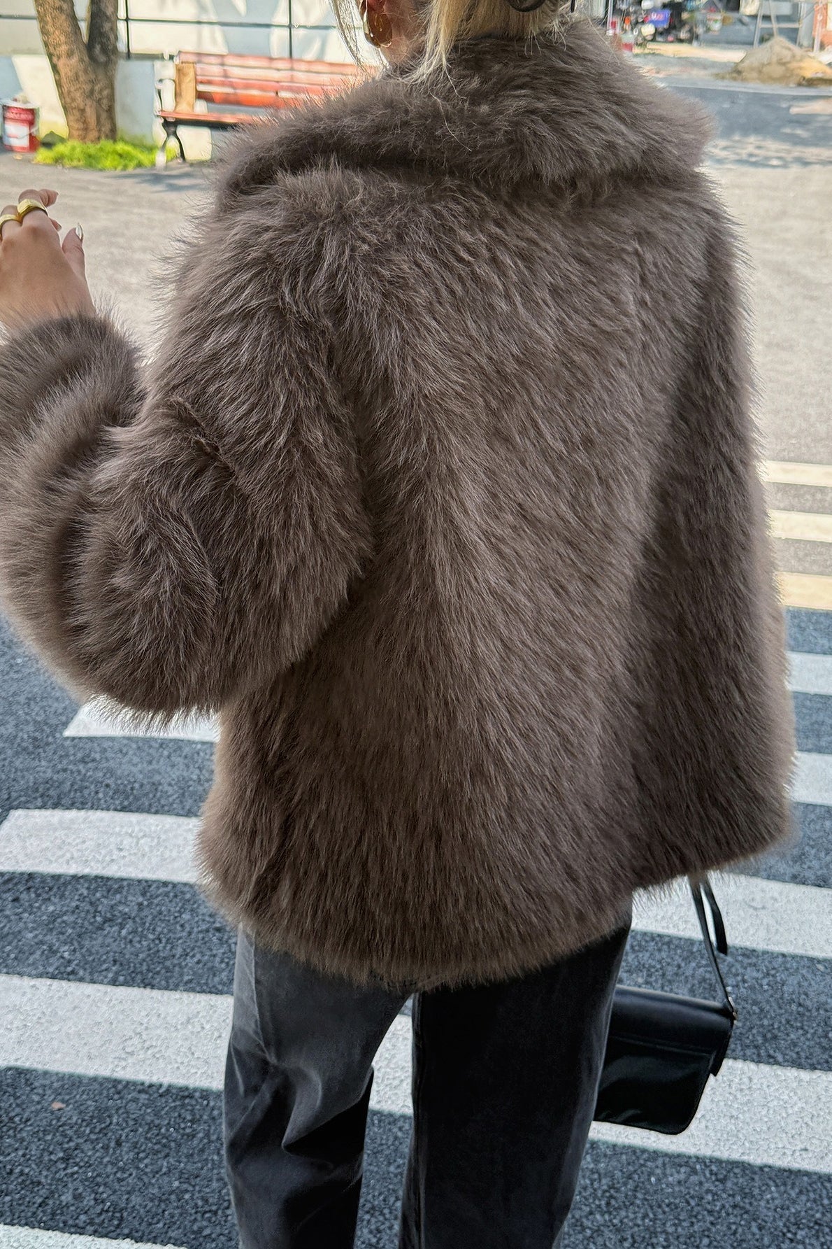 ZEYA - Desiree faux fur Coat