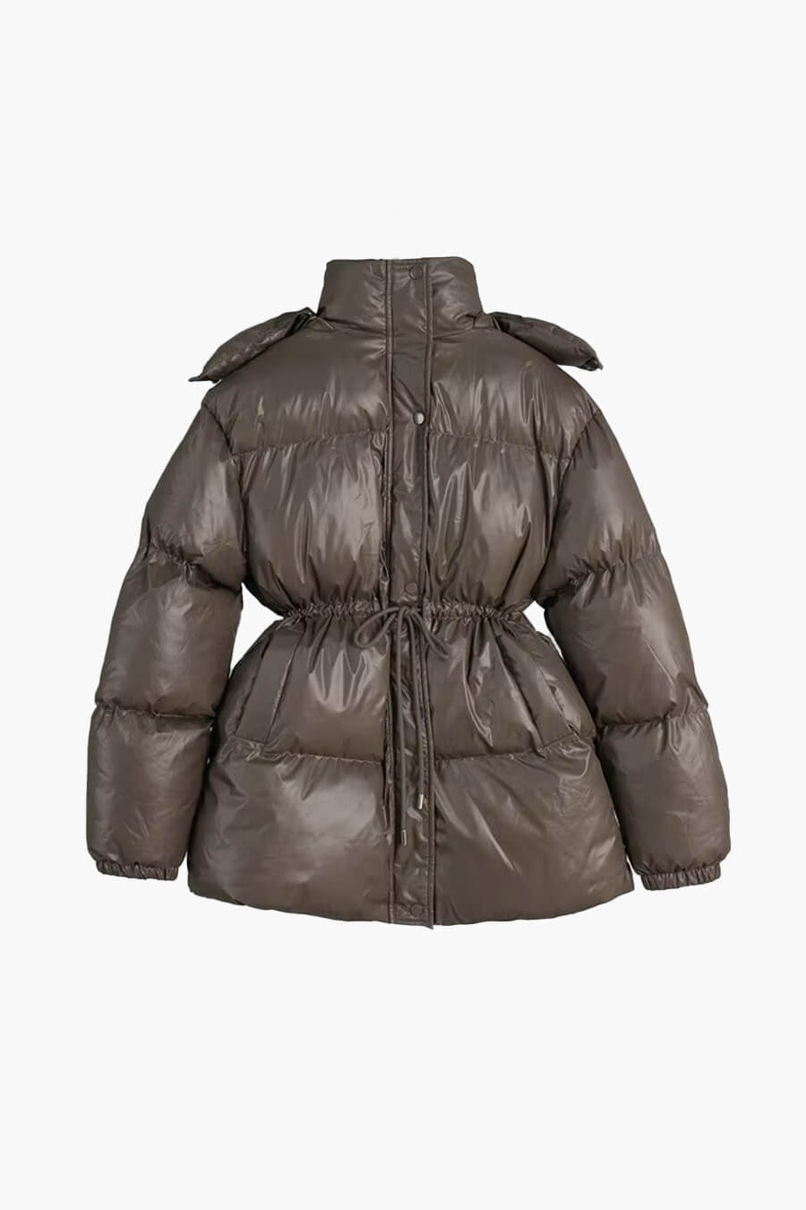ZEYA - Elaine Drawstring Hooded Puffer Coat