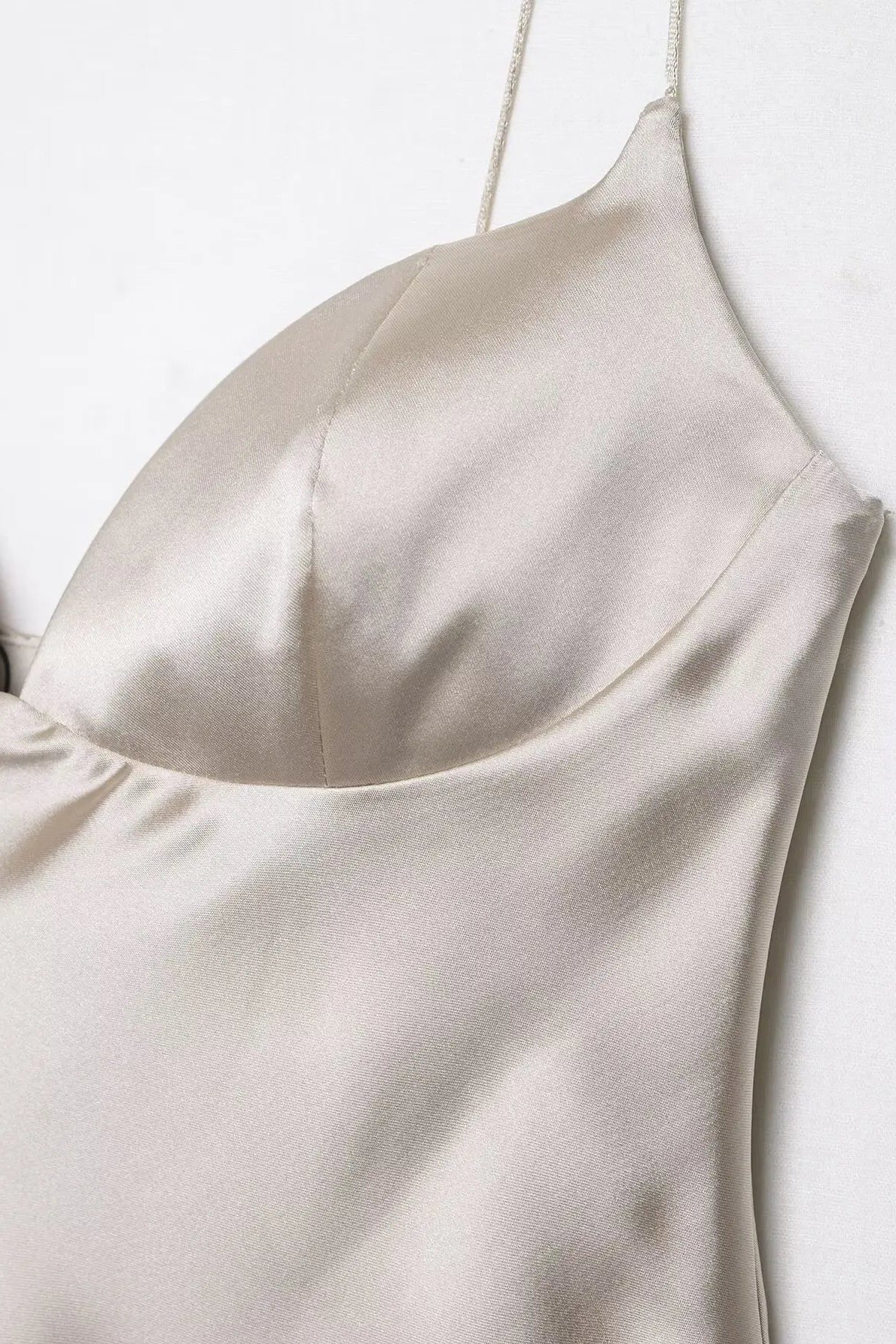 ZEYA - Elizabeth Satin Sling Top