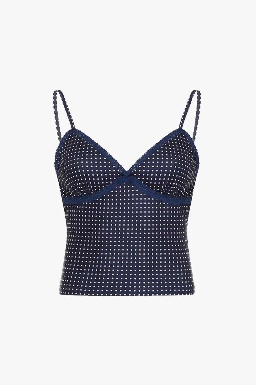 ZEYA - Ellaine Polka Dot Crop Top