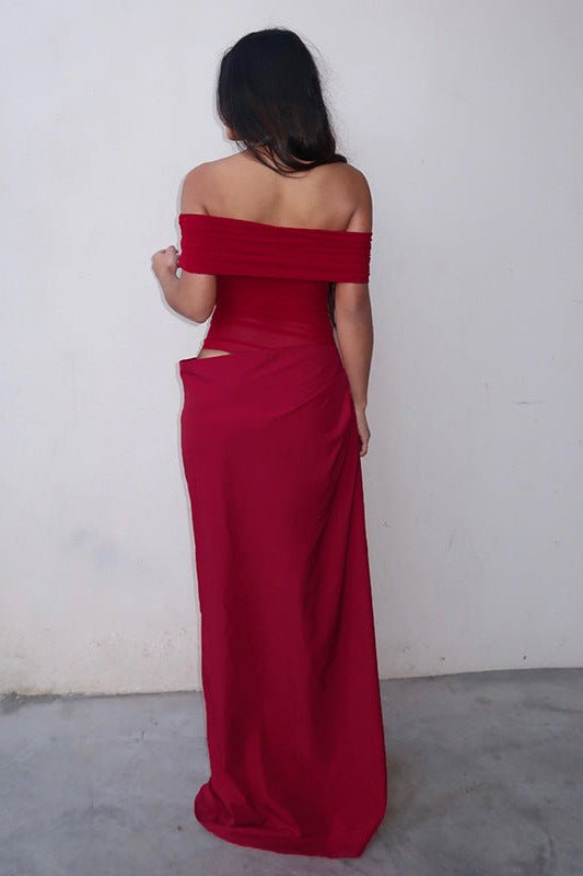 ZEYA - Emilia Asymmetrical Lace Long Dress