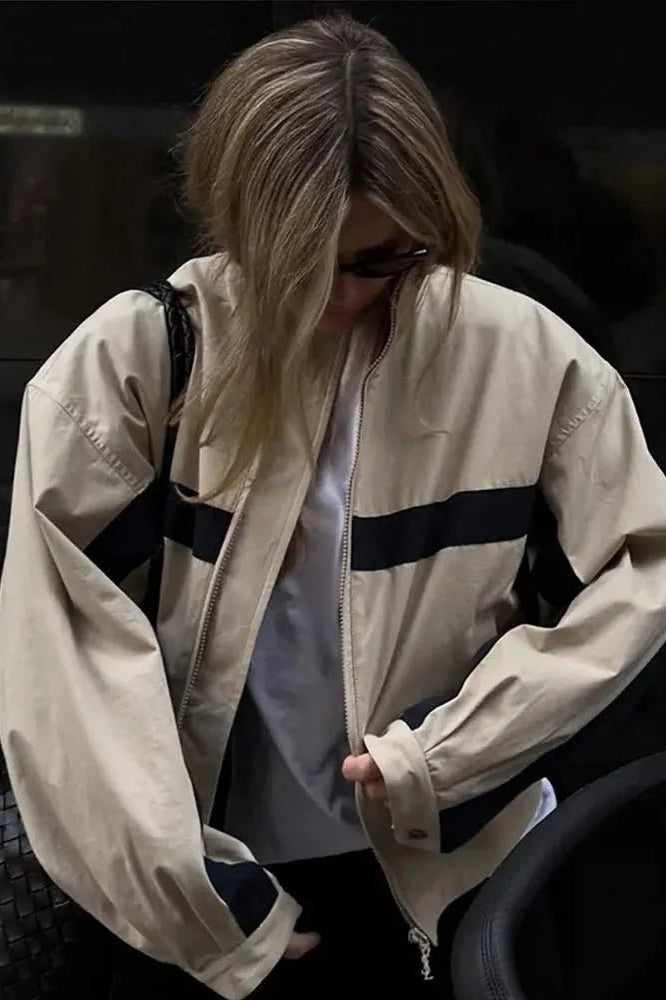 ZEYA - Emilia Oversized Bomber Jacket