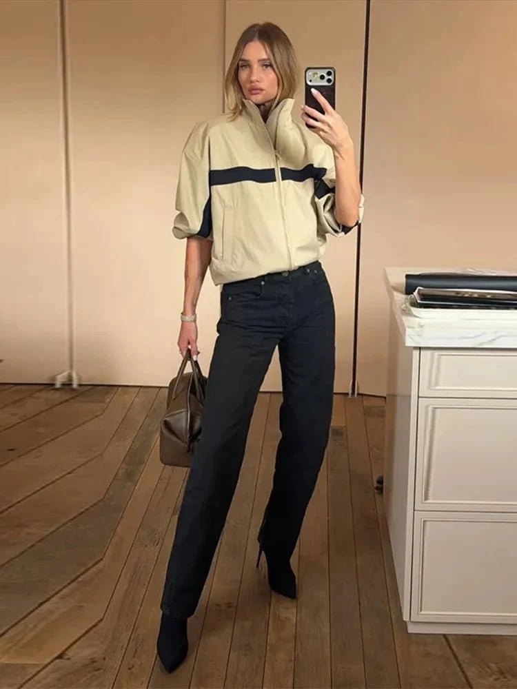 ZEYA - Emilia Oversized Bomber Jacket