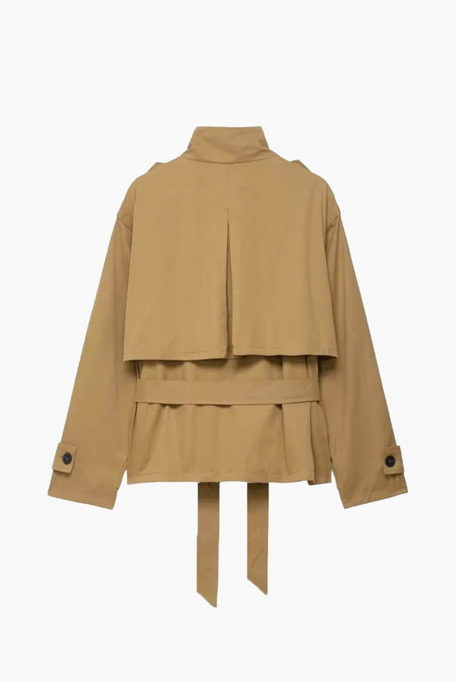 ZEYA - Emily High Collar Belted Jacket & Skort Set