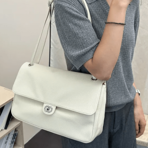 ZEYA - Emma Buckle Flap Shoulder Bag