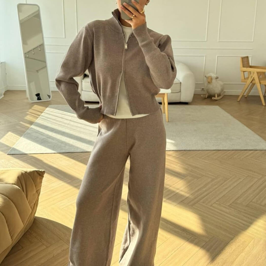 ZEYA - Eunice Knitted Cotton Set