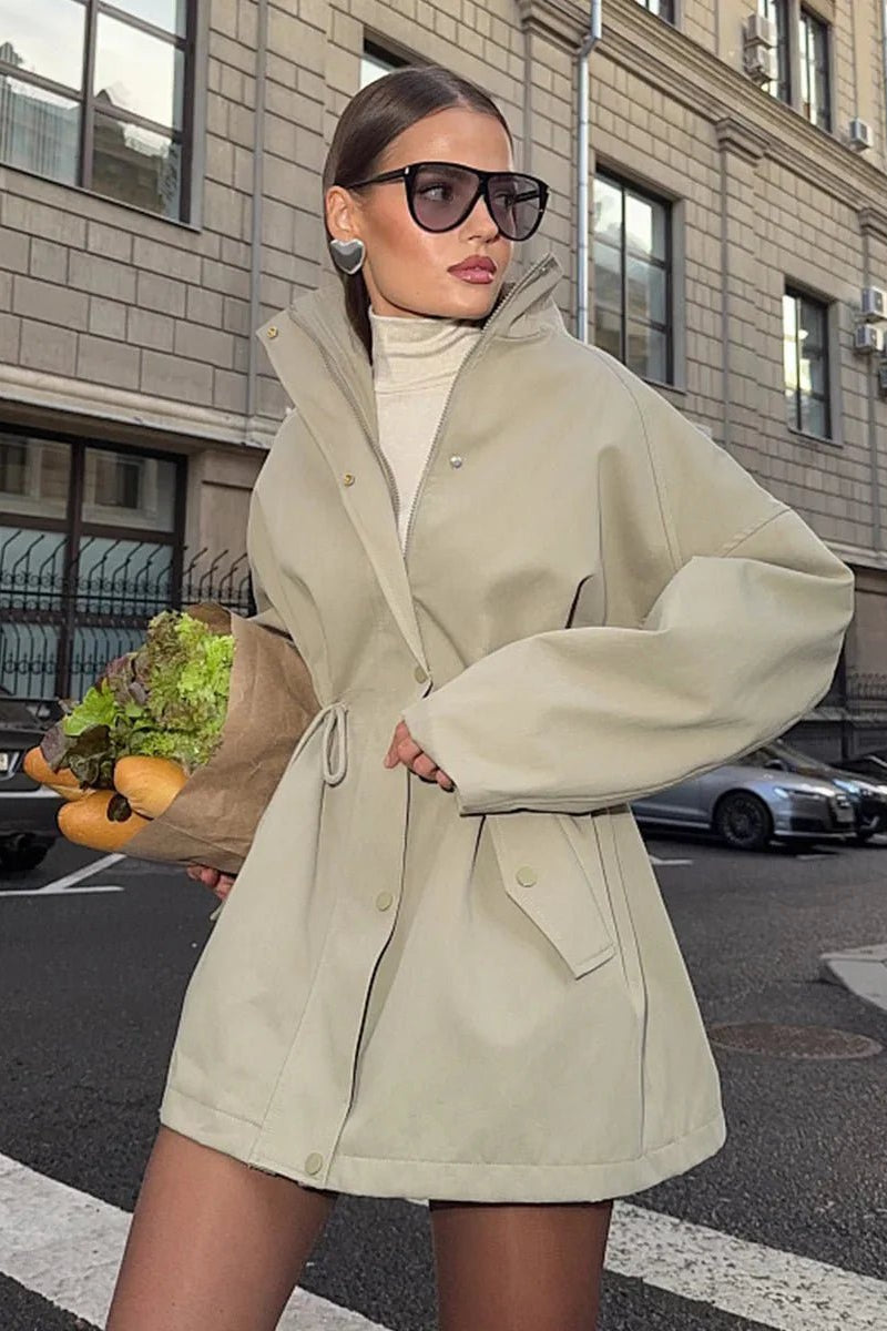 ZEYA - Eve Drawstring Trench Coat