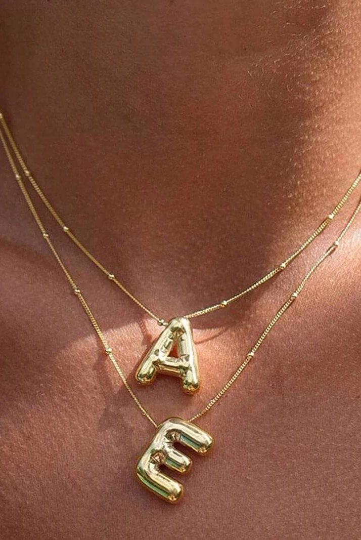 ZEYA - Eveline Letter Necklace