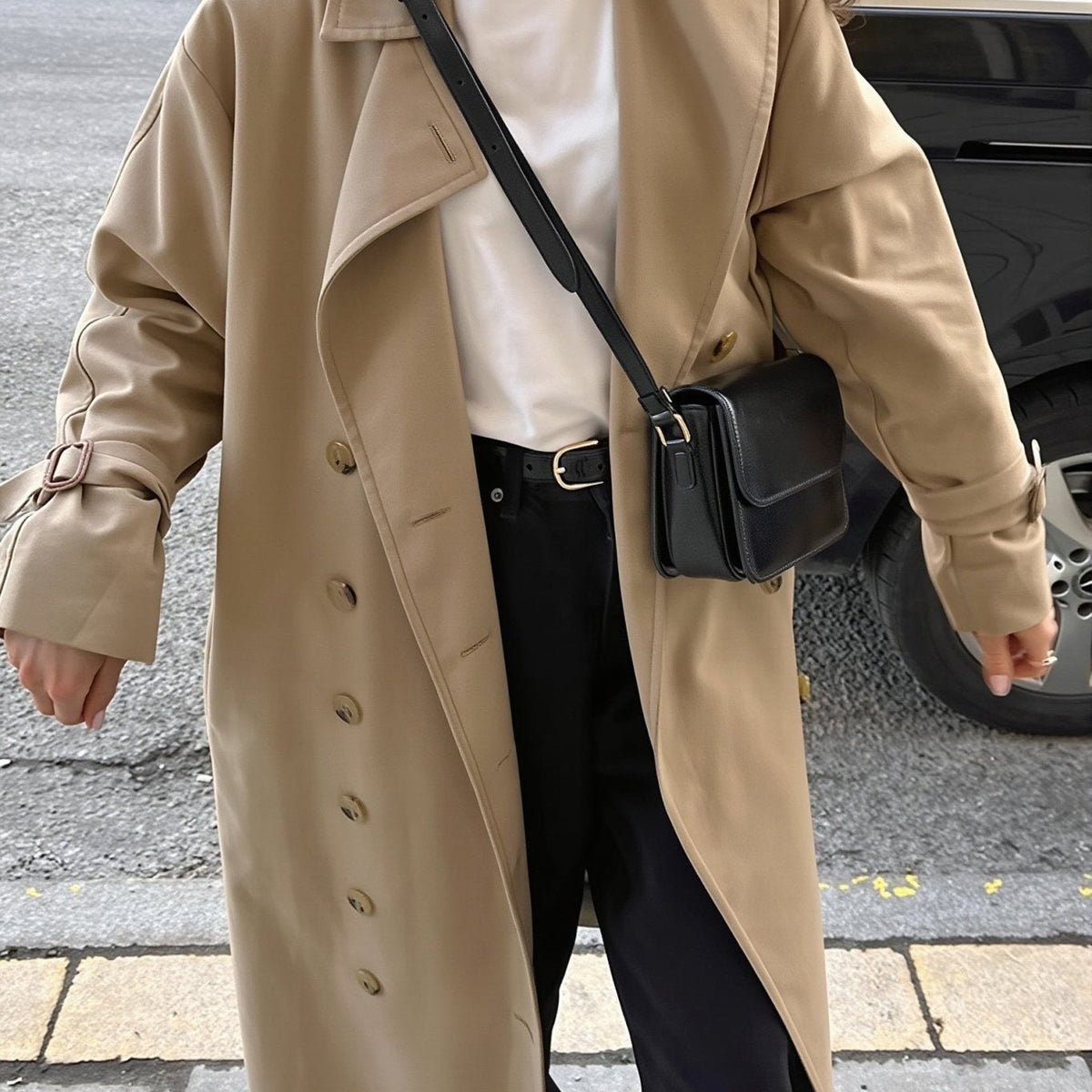 ZEYA - Evelyn Classic Double Breasted Trench Coat