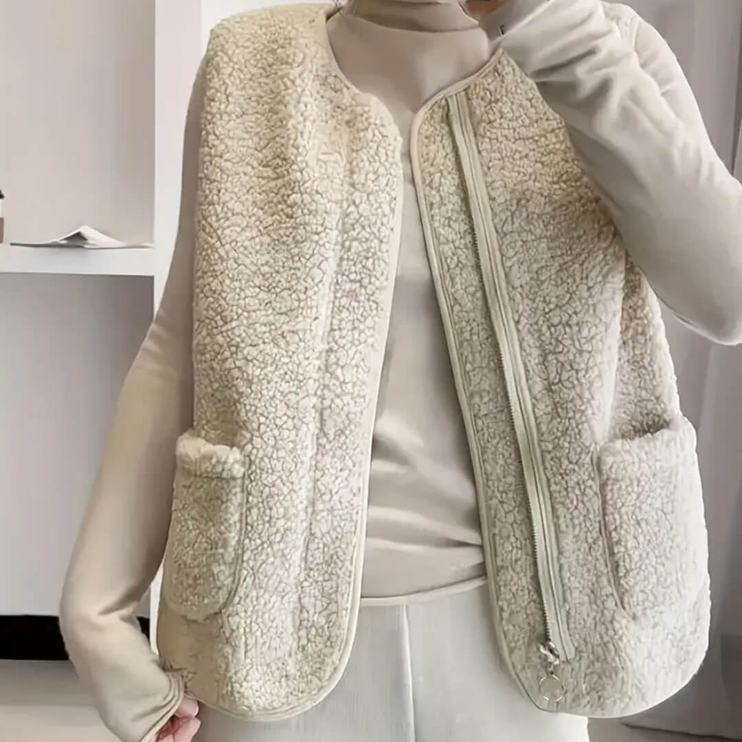 ZEYA - Fiona Fleece Vest Jacket