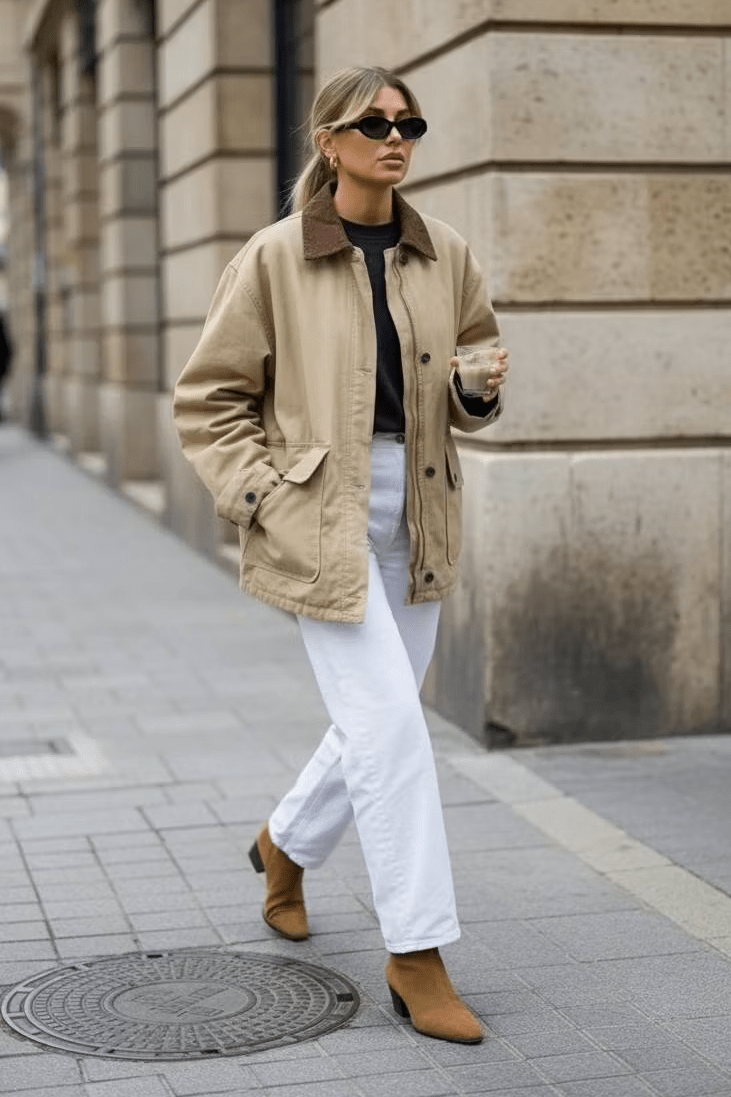 ZEYA - Fiona Vintage Utility Canvas Jacket