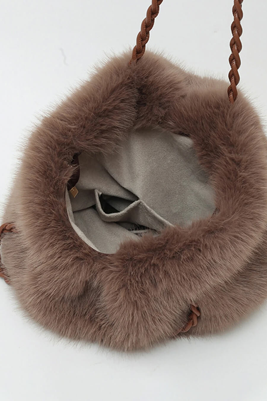 ZEYA - Frances Faux Fur Tote Bag