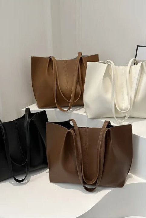 ZEYA - Francesca Faux Leather Tote Bag