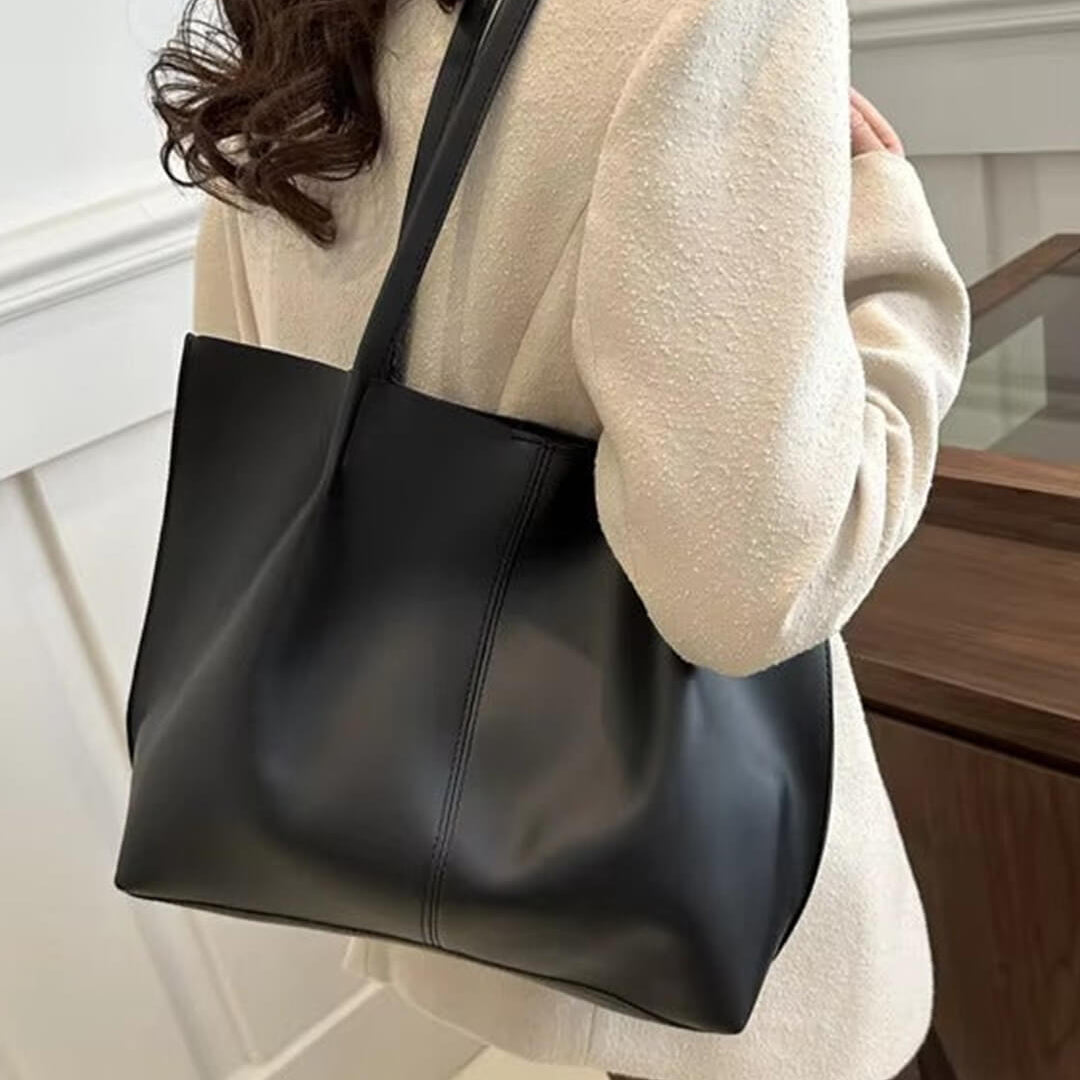 ZEYA - Francesca Faux Leather Tote Bag