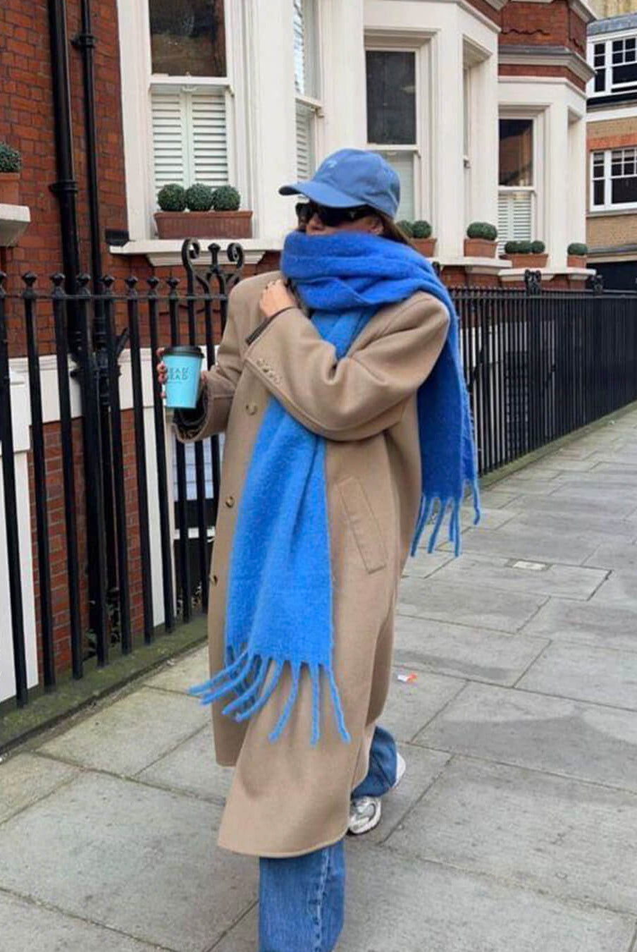 ZEYA - Gabriella Tasseled Winter Scarf