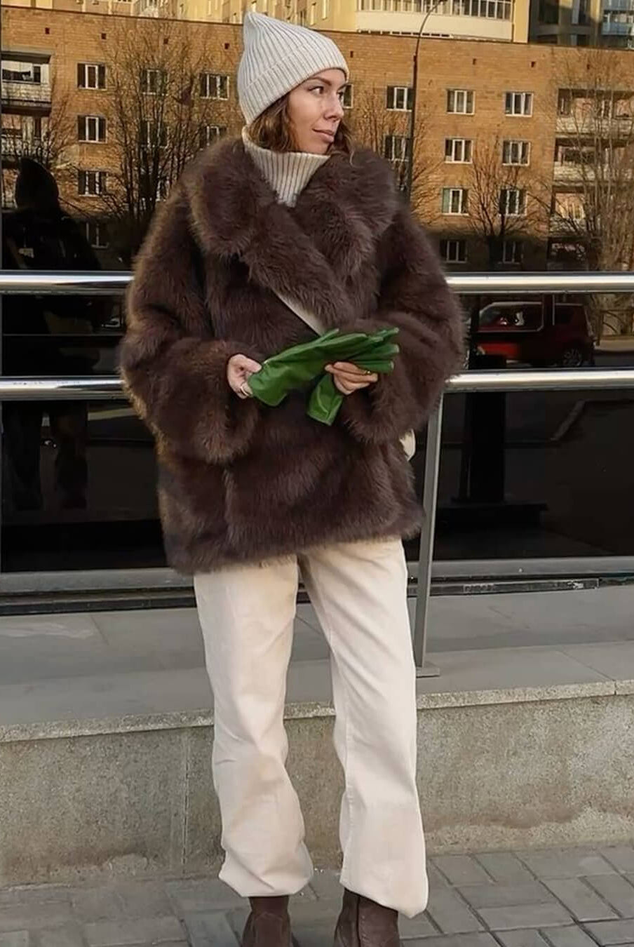 ZEYA - Greta Faux Fur Coat