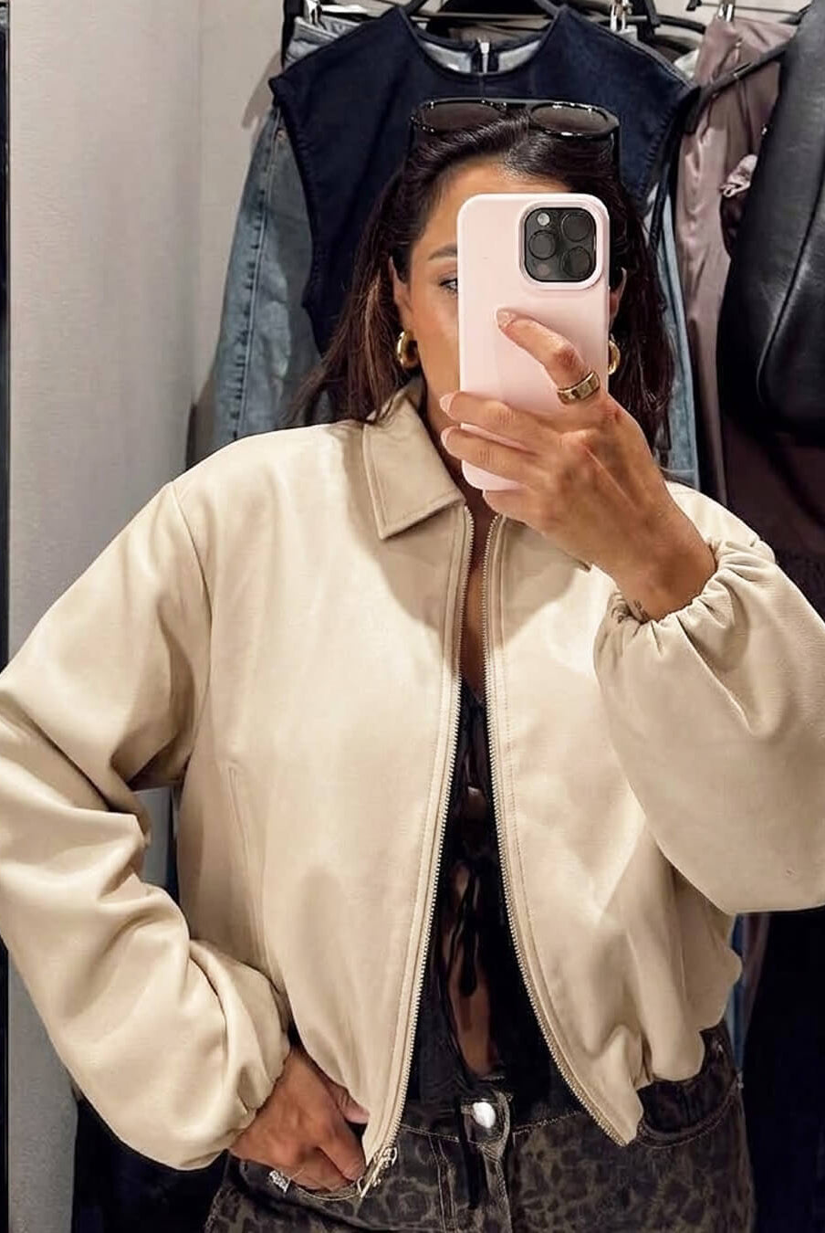 ZEYA - Hanna Puffed Bomber Jacket