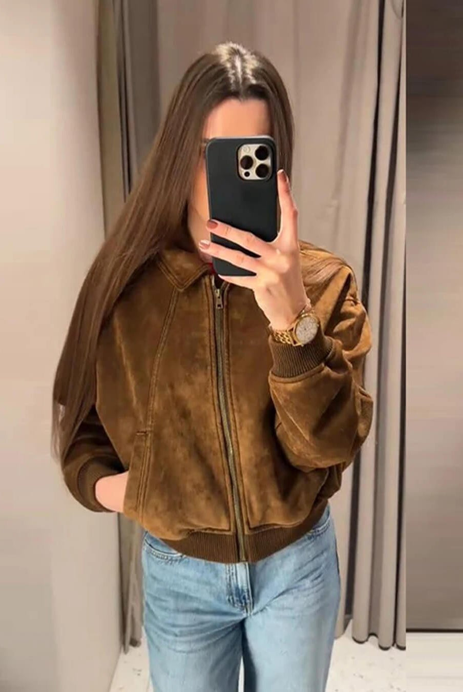 ZEYA - Helena Faux Suede Jacket